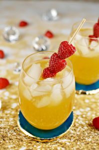 Raspberry Passion Fruit Kiss Cocktail with Smirnoff Raspberry Vodka