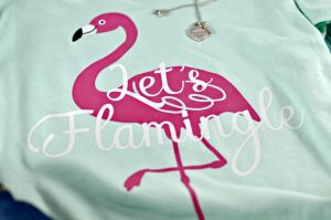 Let's Flamingle DIY Flamingo T-Shirt