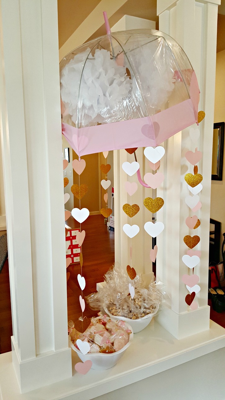 Pink and Gold Baby Shower Decorations