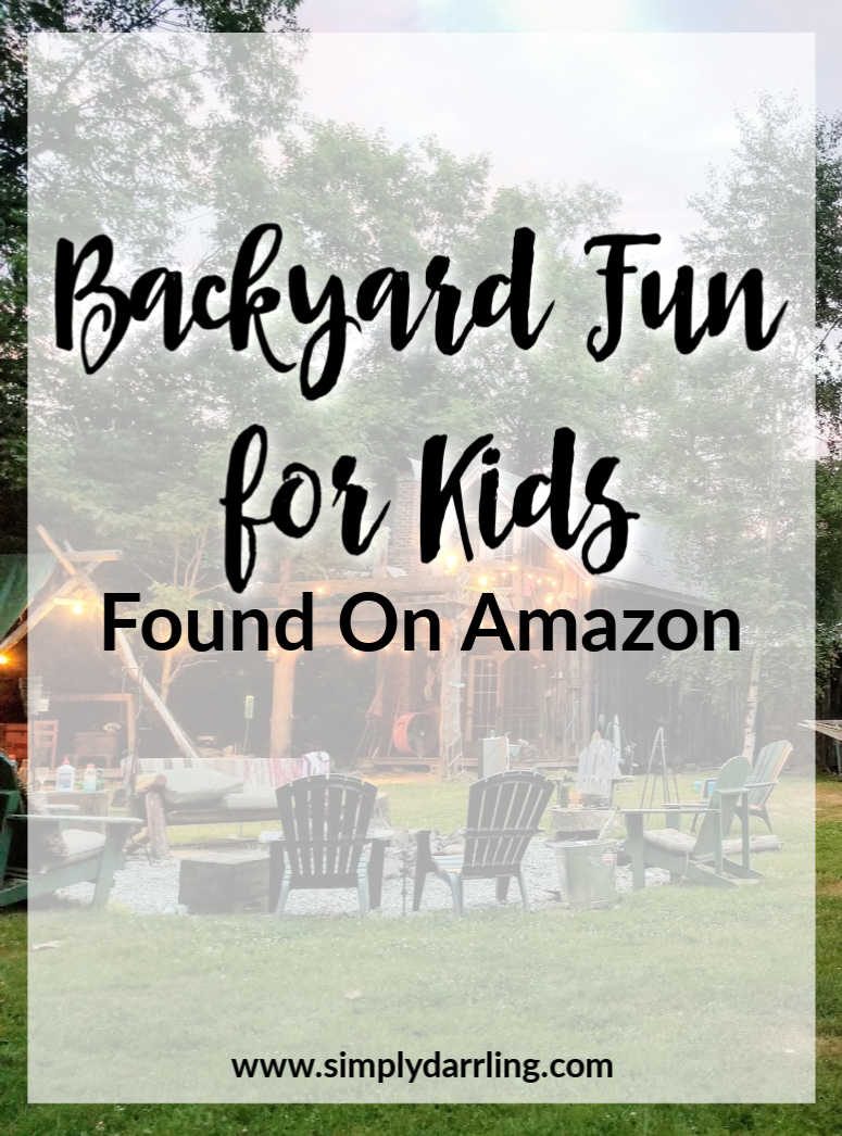 Backyard Summer Fun For Kids Found On Amazon - Simply Darrling