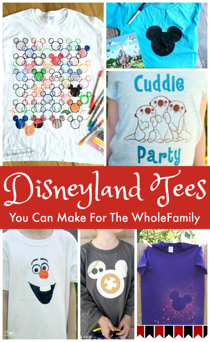 DIY Disneyland Family Shirts You Can Make For The Family