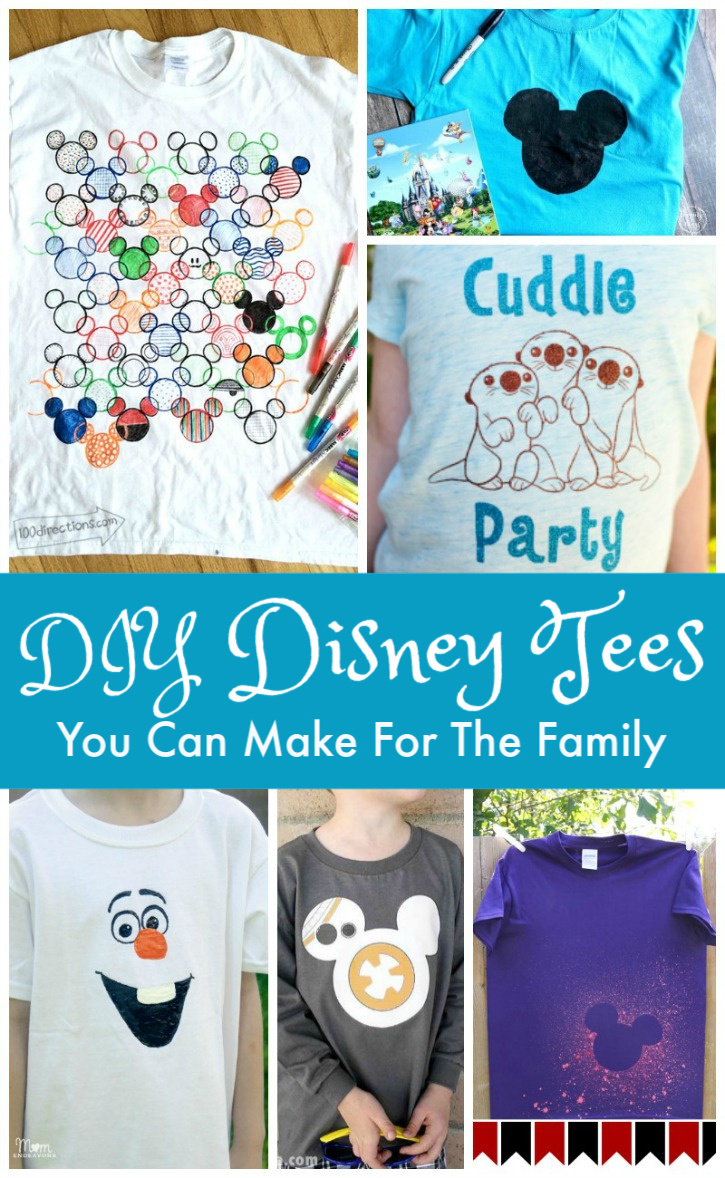 DIY Disneyland Family Shirts You Can Make For The Family