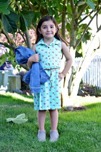 Back to School Horse Dress with Jean Jacket from Kohl's