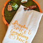 Pumpkin Spice & Everything Nice Kitchen Tea Towel