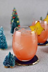 Starfruit, Guava, Cranberry Cocktail