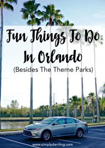 Fun Things To Do In Orlando, besides the theme parks