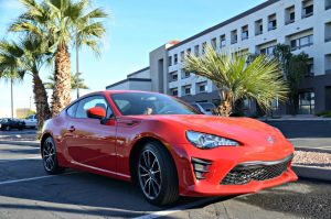 Red Toyota 86 Sports Car