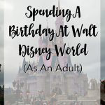 Spending a birthday at Walt Disney World as an adult