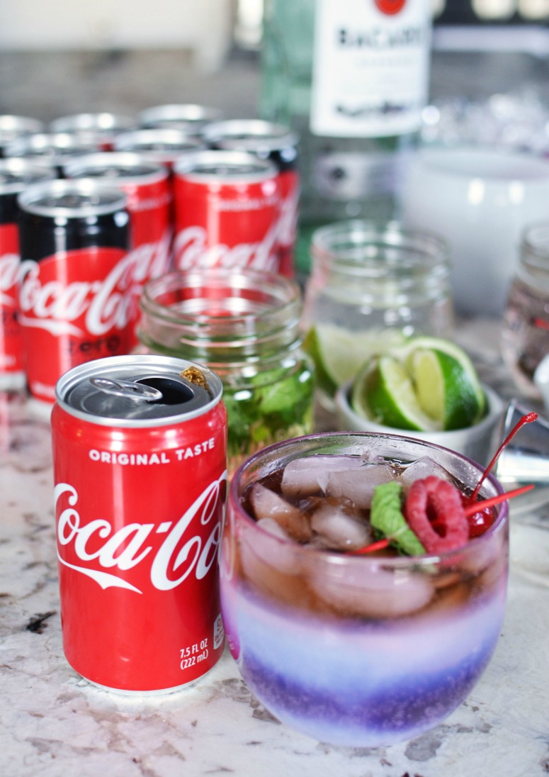 Infused Rum with Coca-Cola 