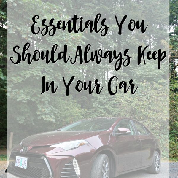 Essentials You Should Always Keep In Your Car
