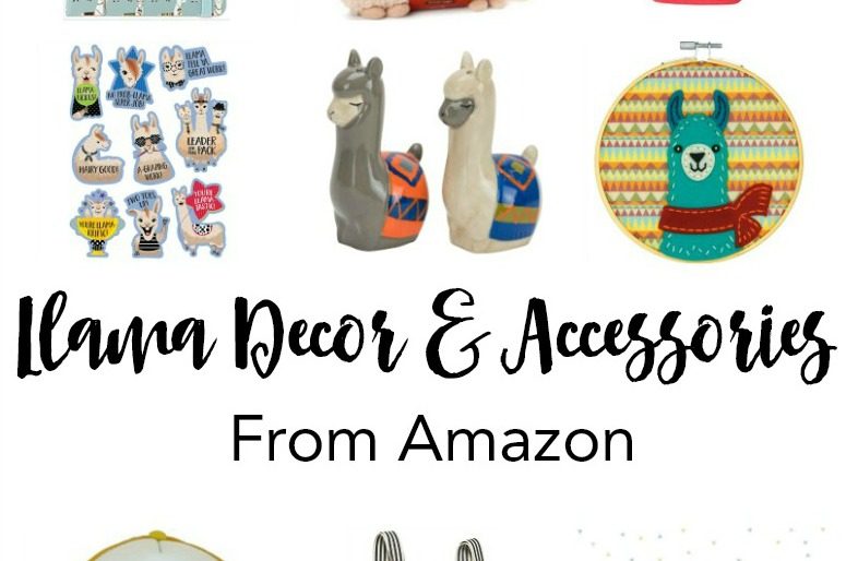 Llama Decor and Accessories on Amazon