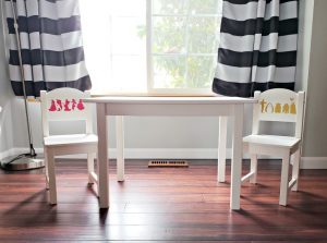 IKEA Hack: SUNDVIK Kids Table & Chair Set