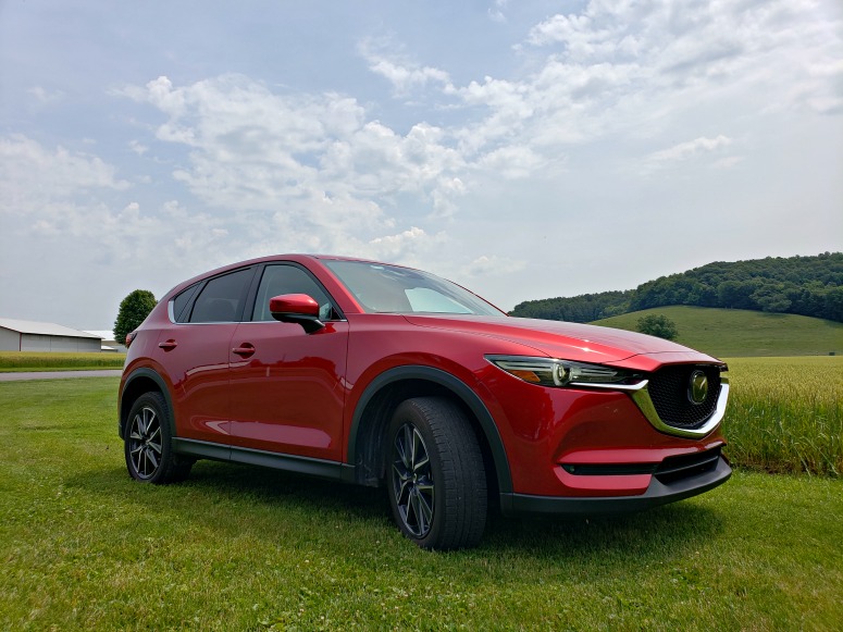 Mazda CX5 with Red Exterior