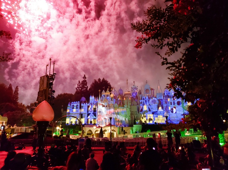 Disneyland Fireworks from Small World