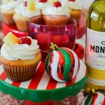 Pineapple Upside Down Inspired Cupcakes
