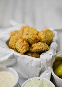 Fried Pickles made in the Air fryer