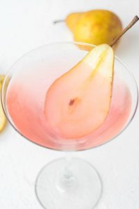 Sparkling Prickly Pear Martini