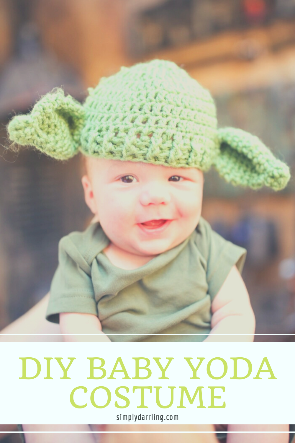 DIY Baby Yoda Costume