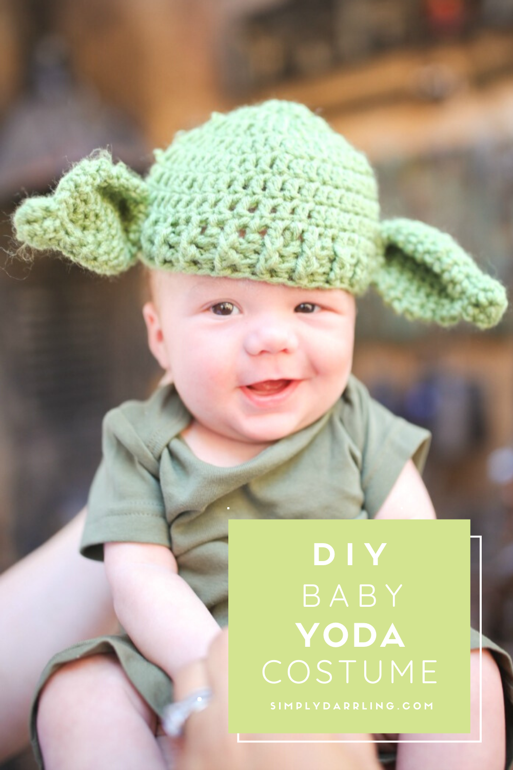 DIY Baby Yoda Costume