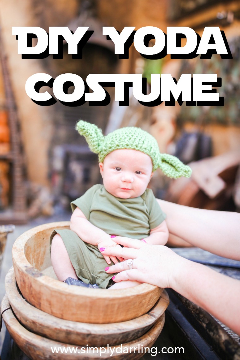 DIY Baby Yoda Costume Simply {Darr}ling