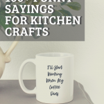 100+ Funny Sayings For Kitchen Crafts