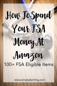 Spend FSA Money on Amazon