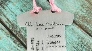 Baby's First Christmas ornament, Birth stats ornament, baby stats christmas ornament, Christmas tree ornament, Baby Christmas ornament
