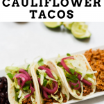 Ground Cauliflower Tacos