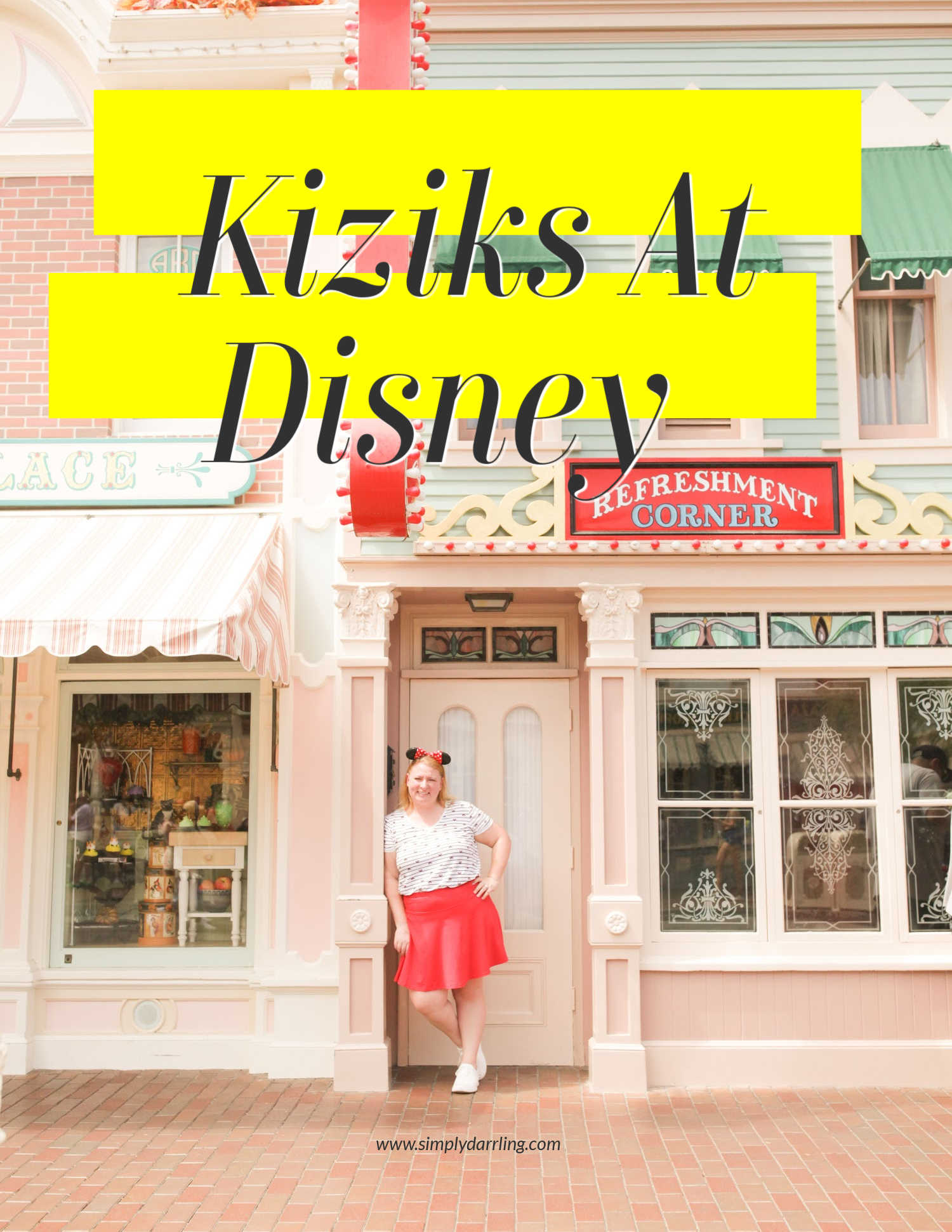 Wearing Kiziks at Disney Parks