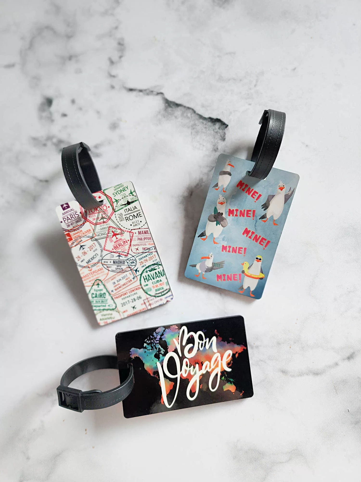 Sublimated Luggage Tags